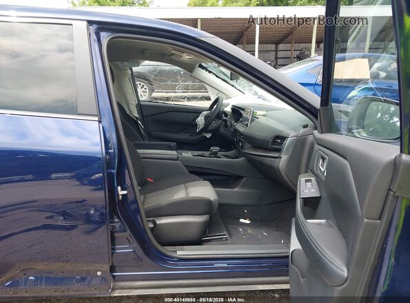 JN8BT3BA6SW008518 2025 NISSAN ROGUE Синий Вид салона спереди