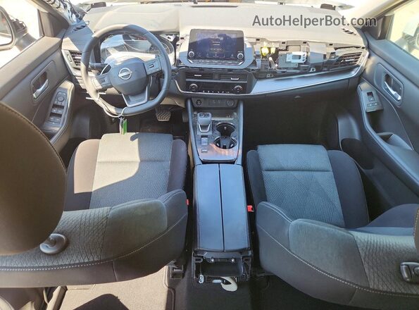 JN8BT3BA9SW011641 2025 NISSAN ROGUE White Առջևի վահանակի տեսք