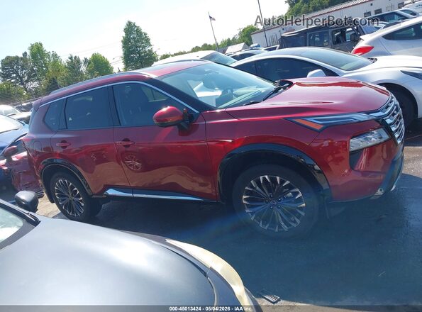 JN8BT3DC2RW071981 2024 NISSAN ROGUE Red Vista interior de 360 grados