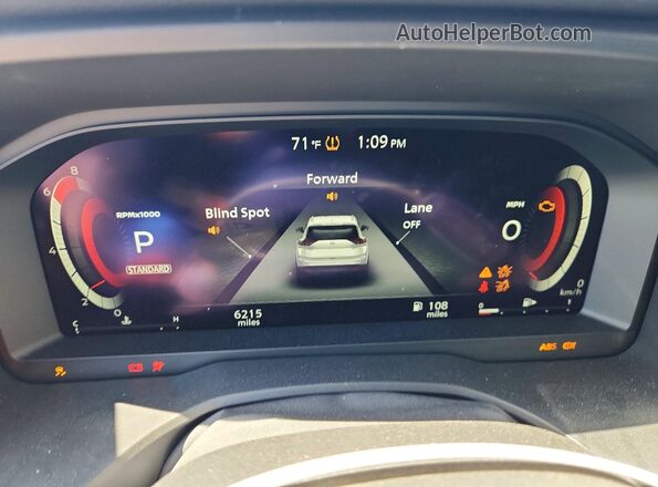 JN8BT3DC9SW101421 2025 NISSAN ROGUE Gray Widok zestawu wskaźników
