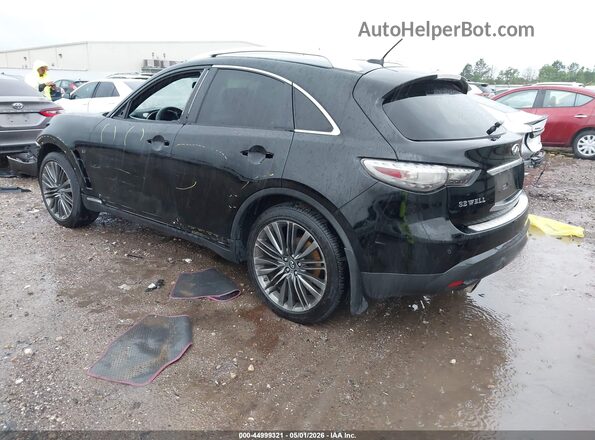 JN8CS1MU3HM144080 2017 INFINITI QX70 Черный Задняя левая четверть