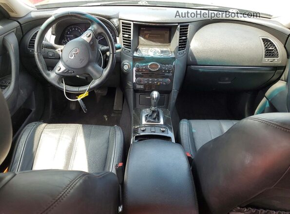 JN8CS1MU4HM141334 2017 INFINITI QX70 Черный Вид панели приборов