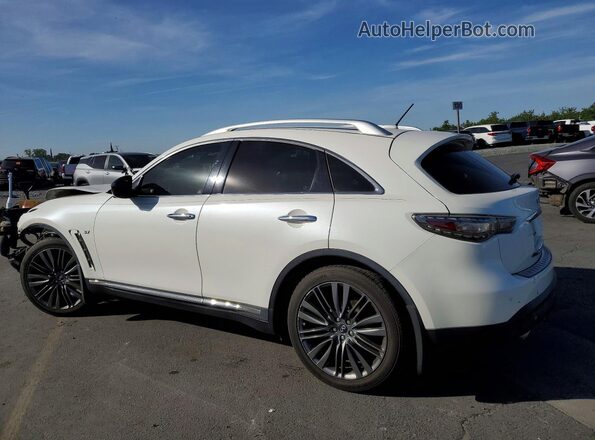 JN8CS1MU7HM140226 2017 INFINITI QX70 White Tył lewy