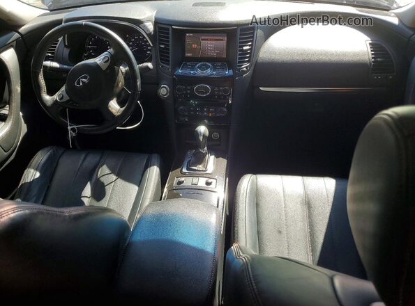 JN8CS1MU8HM140994 2017 INFINITI QX70 Серый Вид панели приборов