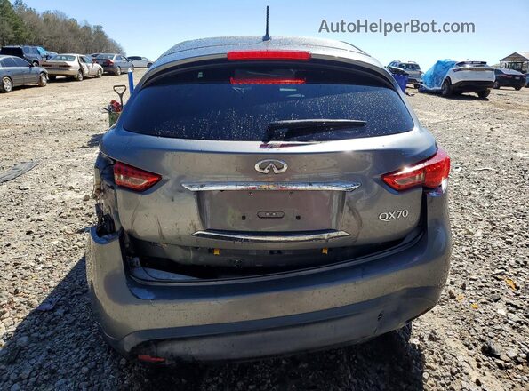 JN8CS1MU8HM140994 2017 INFINITI QX70 Серый Вид сзади