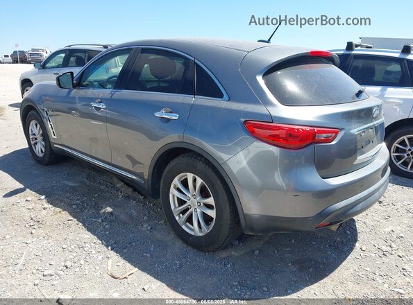 JN8CS1MU8HM141305 2017 INFINITI QX70 Серый Задняя левая четверть