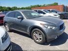 2017 Infiniti Qx70   Серый vin: JN8CS1MU8HM141305