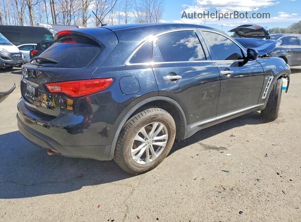 JN8CS1MW2GM752897 2016 INFINITI QX70 Black Tył prawy