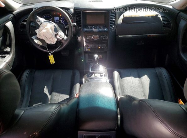 JN8CS1MW2GM752897 2016 INFINITI QX70 Black Widok deski rozdzielczej