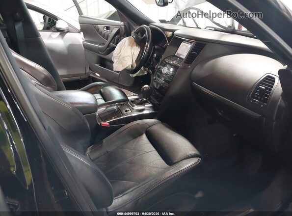 JN8CS1MW2HM412862 2017 INFINITI QX70 Черный Вид салона спереди