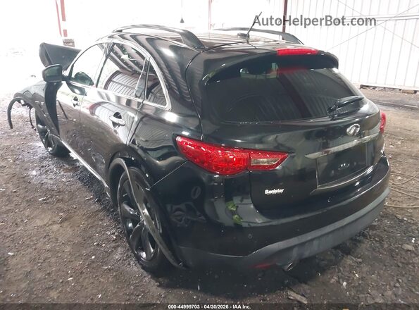 JN8CS1MW2HM412862 2017 INFINITI QX70 Черный Задняя левая четверть