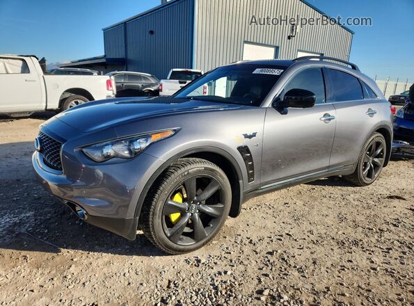 JN8CS1MW9HM410199 2017 INFINITI QX70 Угольный Передняя левая четверть