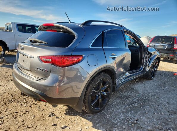 JN8CS1MW9HM410199 2017 INFINITI QX70 Угольный Задняя правая четверть