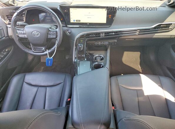 JTDAAAAAXPA008917 2023 TOYOTA MIRAI Gray Widok deski rozdzielczej