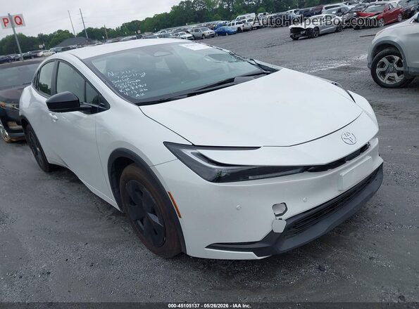 JTDACAAU6R3039092 2024 TOYOTA PRIUS White Передня права чверть