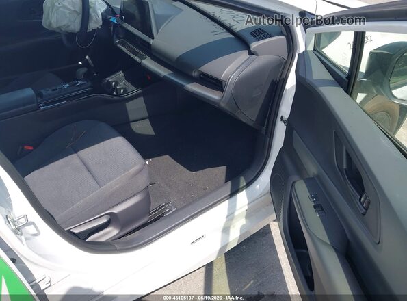 JTDACAAU6R3039092 2024 TOYOTA PRIUS White Вид салону спереду