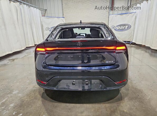 JTDACAAU8T3077981 2026 TOYOTA PRIUS Black Widok z tyłu