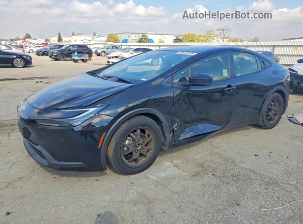 JTDACAAUXS3053860 2025 TOYOTA PRIUS Черный Передняя левая четверть