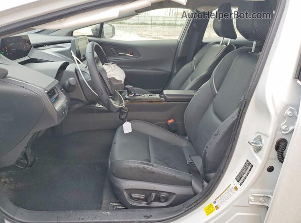 JTDACAAUXS3060341 2025 TOYOTA PRIUS White Вид салону спереду