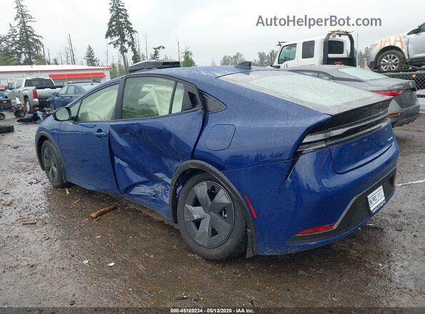 JTDACACU3T3074936 2026 TOYOTA PRIUS Blue უკანა მარცხენა