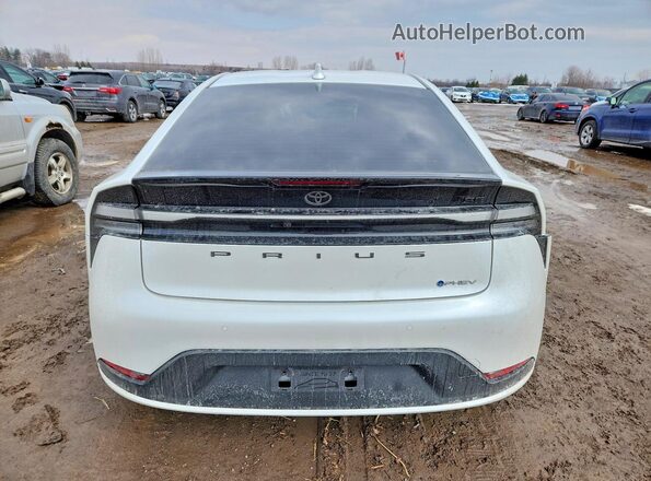 JTDACACU4S3049249 2025 TOYOTA PRIUS Белый Вид сзади