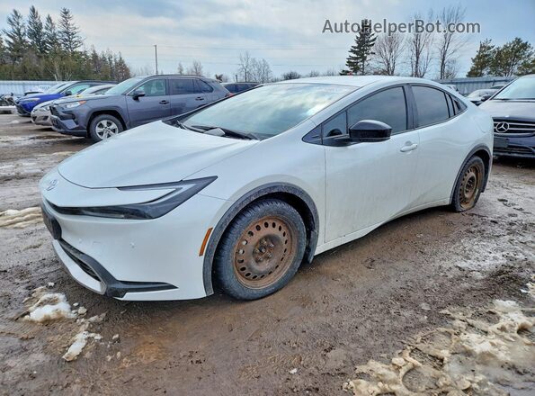 JTDACACU4S3049249 2025 TOYOTA PRIUS Белый Передняя левая четверть