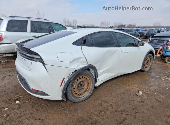 JTDACACU4S3049249 2025 TOYOTA PRIUS Белый Задняя правая четверть