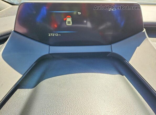 JTDACACU6R3012102 2024 TOYOTA PRIUS Серый Вид щитка приборов