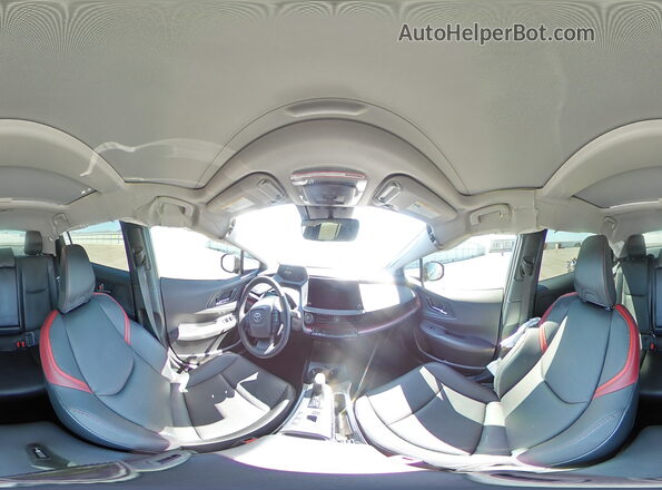 JTDACACU6R3012102 2024 TOYOTA PRIUS Серый Вид наклейки с VIN-кодом
