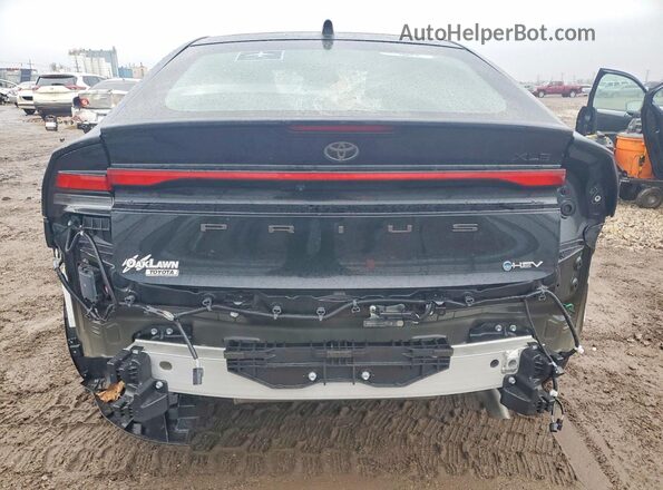JTDADABU1S3030446 2025 TOYOTA PRIUS Black Widok z tyłu