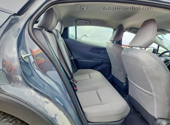 JTDADABU3R3020463 2024 TOYOTA PRIUS Gray Հետևի նստատեղերի տեսք