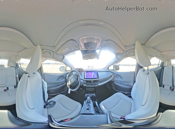 JTDADABU5P3000406 2023 TOYOTA PRIUS Серый Вид наклейки с VIN-кодом