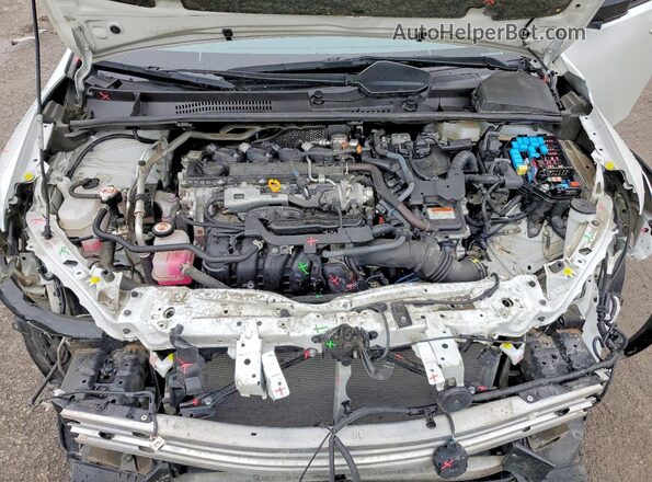 JTDADABU6P3004870 2023 TOYOTA PRIUS White Widok wnętrza z tyłu