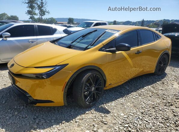 JTDADABU6T3034591 2026 TOYOTA PRIUS Yellow Передня ліва чверть
