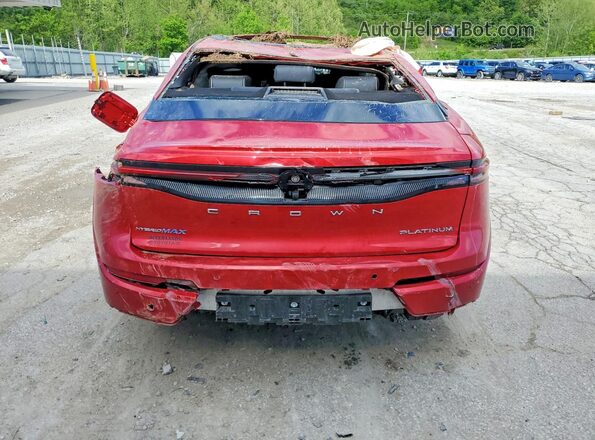 JTDAFAAF1P3002554 2023 TOYOTA CROWN Red Vista trasera