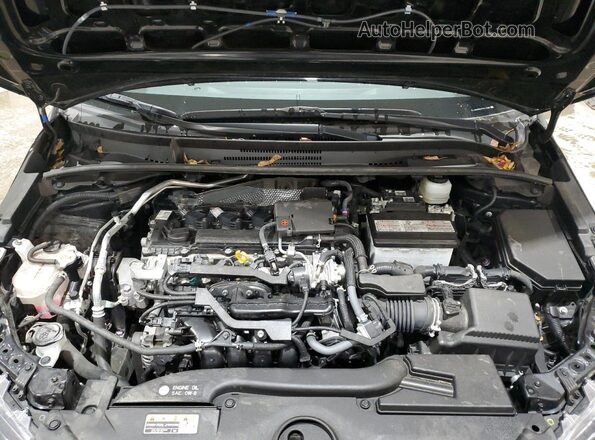 JTDB4MEE2P3016086 2023 TOYOTA COROLLA Black უკანა სალონის ხედი