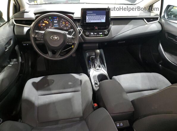 JTDB4MEE2P3016086 2023 TOYOTA COROLLA Black წინა პანელის ხედი