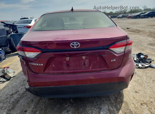 JTDB4MEE3RJ015799 2024 TOYOTA COROLLA Красный Вид сзади