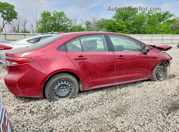 JTDB4MEE3RJ015799 2024 TOYOTA COROLLA Красный Задняя правая четверть