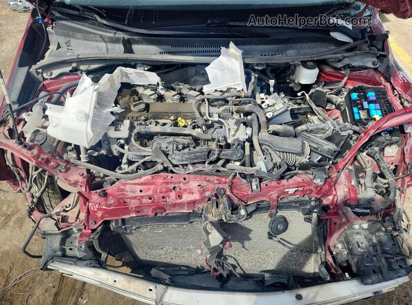 JTDB4MEE3RJ015799 2024 TOYOTA COROLLA Красный Вид задней части салона