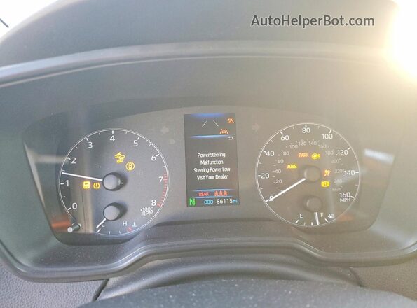 JTDB4MEE7PJ011137 2023 TOYOTA COROLLA Белый Вид щитка приборов