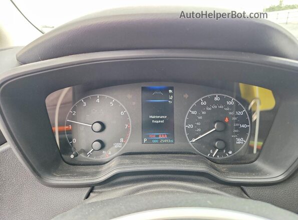 JTDB4MEE7S3029568 2025 TOYOTA COROLLA Серый Вид щитка приборов