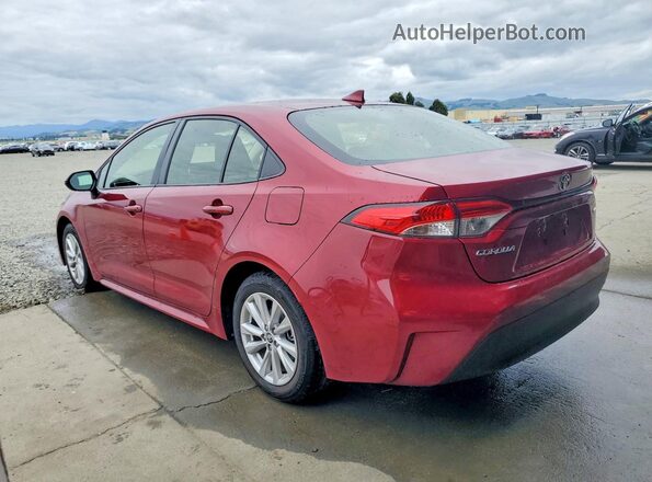 JTDB4MEE8RJ015541 2024 TOYOTA COROLLA Red Tył lewy