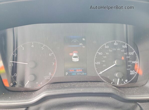 JTDB4MEE8RJ015541 2024 TOYOTA COROLLA Red Widok zestawu wskaźników