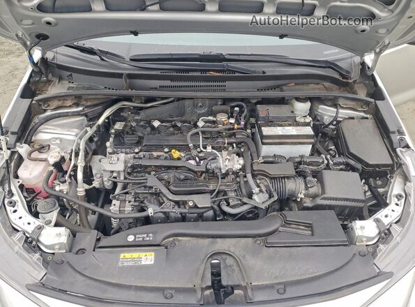 JTDB4MEEXPJ005932 2023 TOYOTA COROLLA Silver Вид задньої частини салону