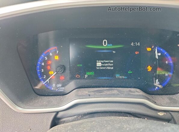 JTDBBRBEXLJ005432 2020 TOYOTA COROLLA Серый Вид щитка приборов