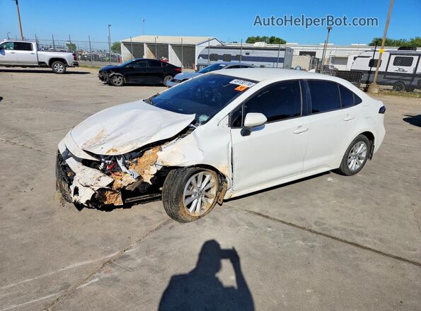 JTDBCMFE0P3002883 2023 TOYOTA COROLLA Белый Передняя левая четверть