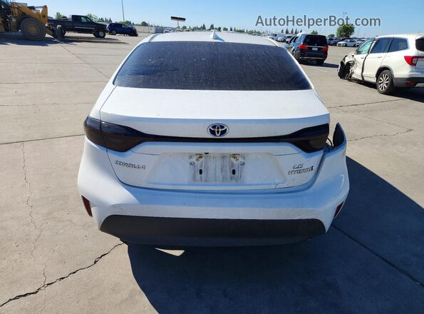 JTDBCMFE0P3002883 2023 TOYOTA COROLLA Белый Вид сзади