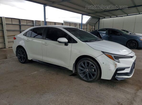 JTDBCMFE1P3019711 2023 TOYOTA COROLLA White Передня права чверть