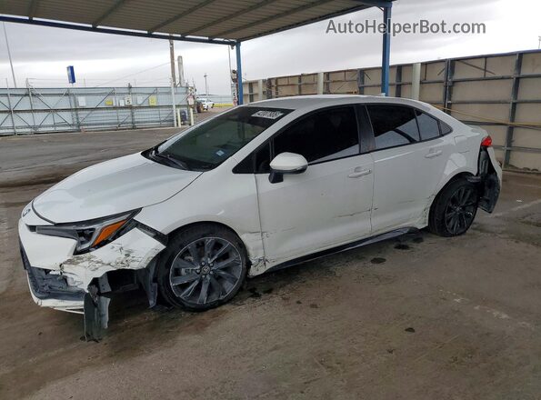 JTDBCMFE1P3019711 2023 TOYOTA COROLLA White Передня ліва чверть